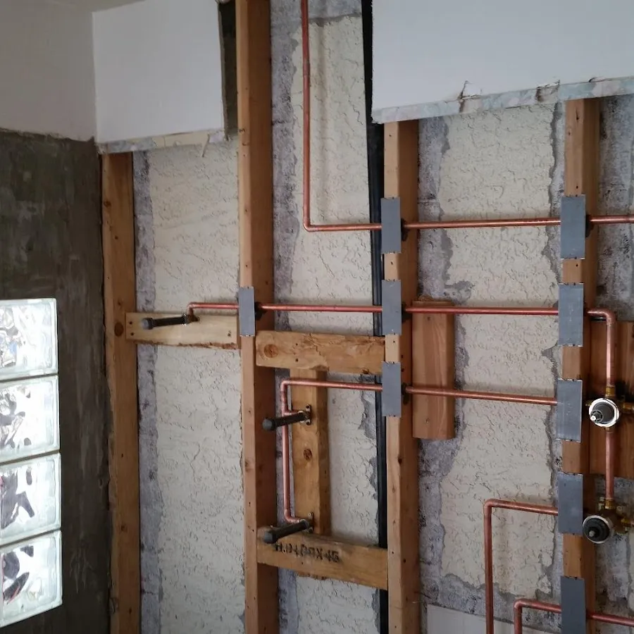 Copper pipe installation for Burst Pipe Repair in Blackhawk